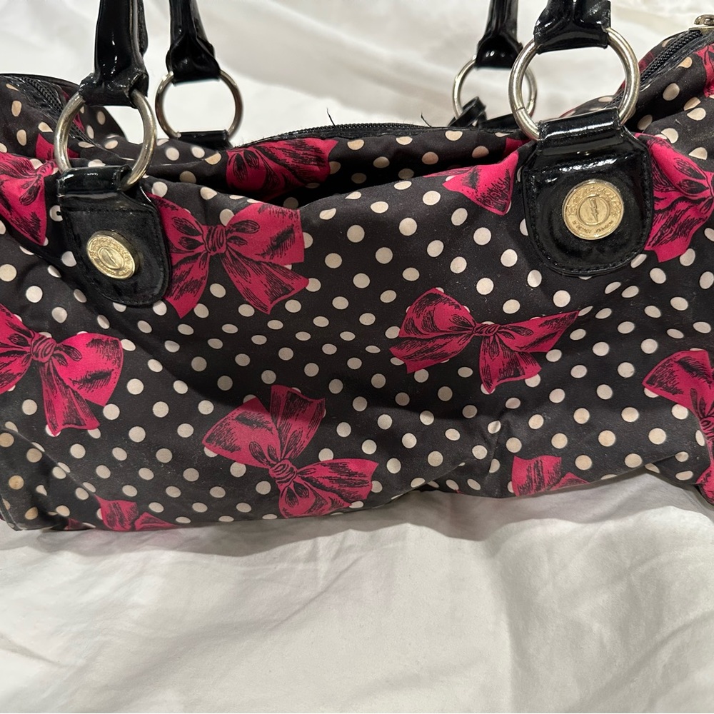 Betsy Johnson bow bag - Picture 2 of 5